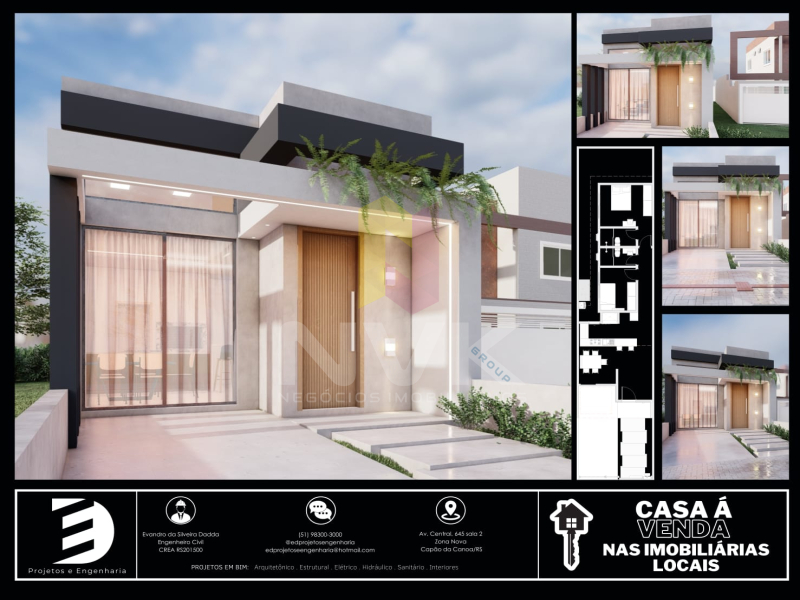 Casa 2 dormitórios para venda, Guarani em Capão da Canoa | Ref.: 242